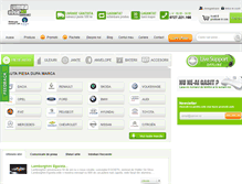 Tablet Screenshot of lumea-auto.ro